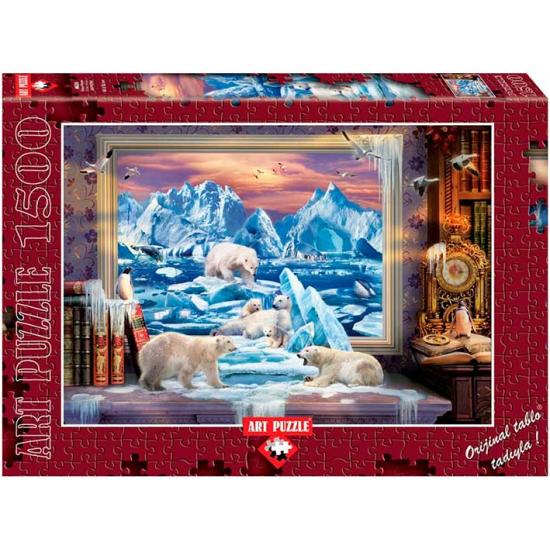 Puzzle Art Puzzle Sueño del Ártico de 1500 Piezas Puzzle Art Puzzle Sueño del Ártico de 1500 Piezas