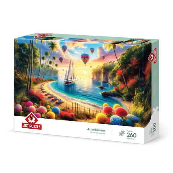 Puzzle Art Puzzle Sueños Azules de 260 Piezas Puzzle Art Puzzle Sueños Azules de 260 Piezas