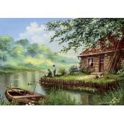 Puzzle Art Puzzle Tarde de Pesca de 500 Piezas