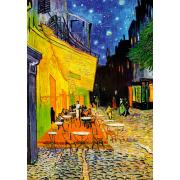 Puzzle Art Puzzle Terraza de Café por la Noche de 1000 Piezas