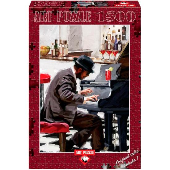 Puzzle Art Puzzle Tocando el Piano de 1500 Piezas Puzzle Art Puzzle Tocando el Piano de 1500 Piezas