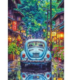 Puzzle Art Puzzle Tokio Bajo La Lluvia de 500 Piezas
