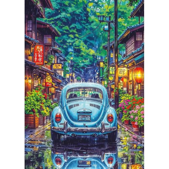 Puzzle Art Puzzle Tokio Bajo La Lluvia de 500 Piezas