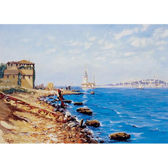 Puzzle Art Puzzle Torre de la Doncella, Estambul de 1000 Piezas Puzzle Art Puzzle Torre de la Doncella, Estambul de 1000 Piezas