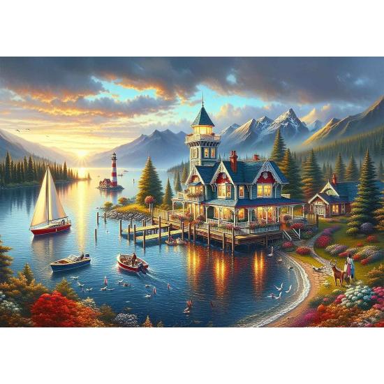 Puzzle Art Puzzle Una Tarde de Ensueño de 1000 Piezas Puzzle Art Puzzle Una Tarde de Ensueño de 1000 Piezas