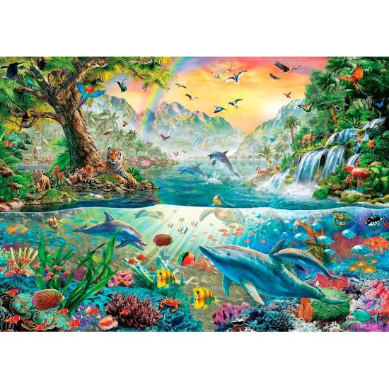 Puzzle Art Puzzle Utopía Animal de 2000 Piezas