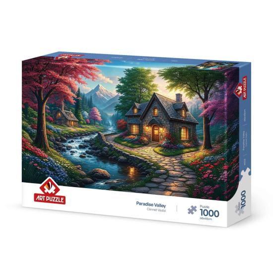 Puzzle Art Puzzle Valle Paraíso de 1000 Piezas