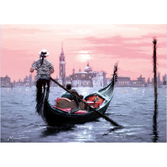 Puzzle Art Puzzle Venecia al Atardecer de 1000 Piezas