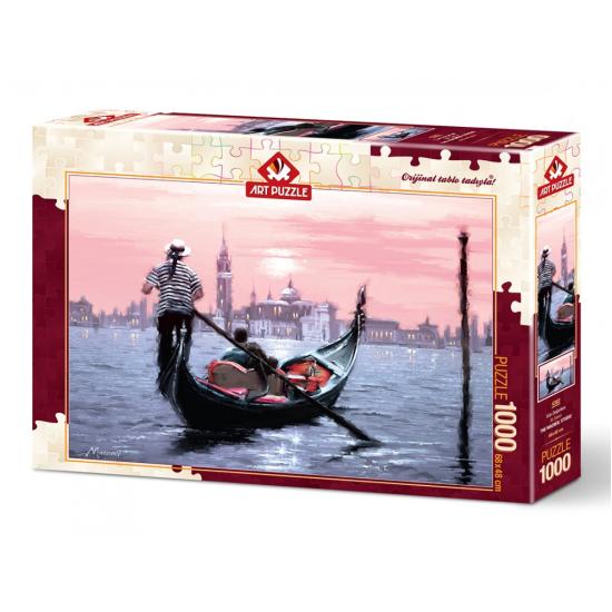 Puzzle Art Puzzle Venecia al Atardecer de 1000 Piezas
