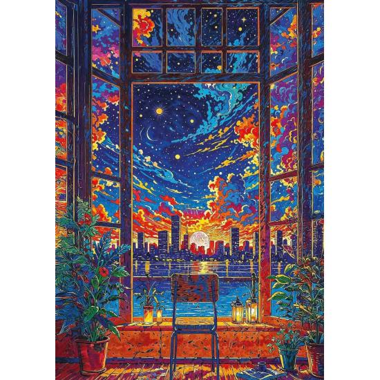 Puzzle Art Puzzle Ventana De Ensueño de 1000 Piezas