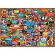 Puzzle Art Puzzle Viajero Mundial de 1500 Piezas