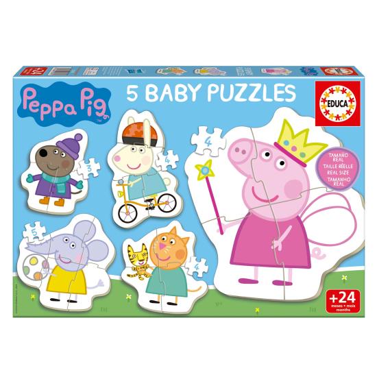 Puzzle Baby Educa Progresivo Peppa Pig