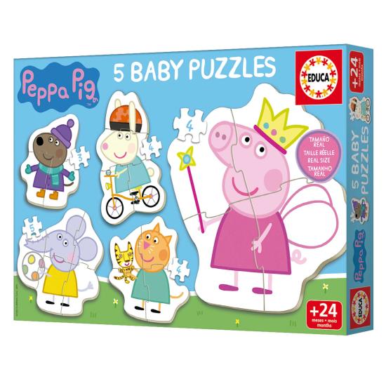 Puzzle Baby Educa Progresivo Peppa Pig