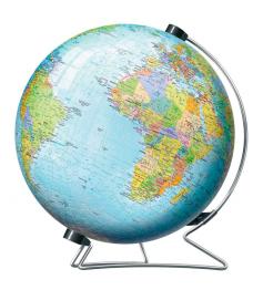 Puzzle Ball 3D Ravensburger Globo Terraqueo de 540 Pzs