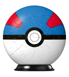 Puzzle Ball 3D Ravensburger Pokemon Superball 55 Piezas