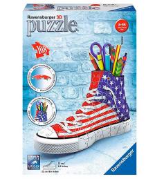 Puzzle Ball 3D Ravensburger Sneaker American Style de 108 Pieza