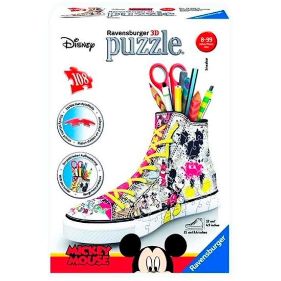 Puzzle 3D Ravensburger Sneaker Disney Mickey 108 Pzs