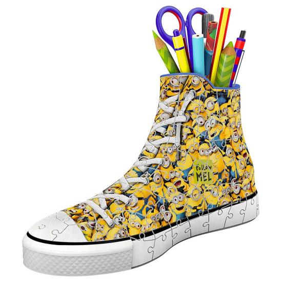 Puzzle Ball 3D Ravensburger Sneaker Minions Lapicero de 108 Pie