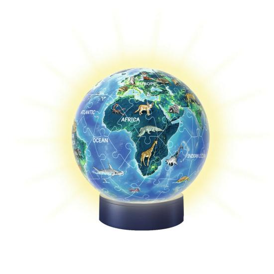 Puzzle Ball Lámpara Ravensburger La Tierra 3D 72 Piezas Puzzle Ball Lámpara Ravensburger La Tierra 3D 72 Piezas