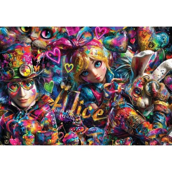Puzzle Bluebird Alicia En El País Del Grafiti de 1000 Piezas
