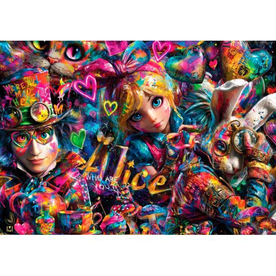 Puzzle Bluebird Alicia En El País Del Grafiti de 2000 Piezas