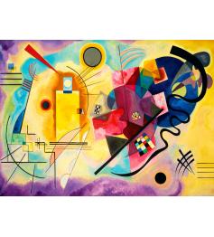 Puzzle Bluebird Amarillo Rojo Azul de 6000 Piezas
