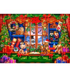 Puzzle Bluebird Antigua Tienda de Navidad de 1000 Piezas