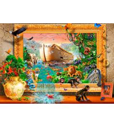 Puzzle Bluebird Arca de Noé Enmarcado de 1500 Piezas