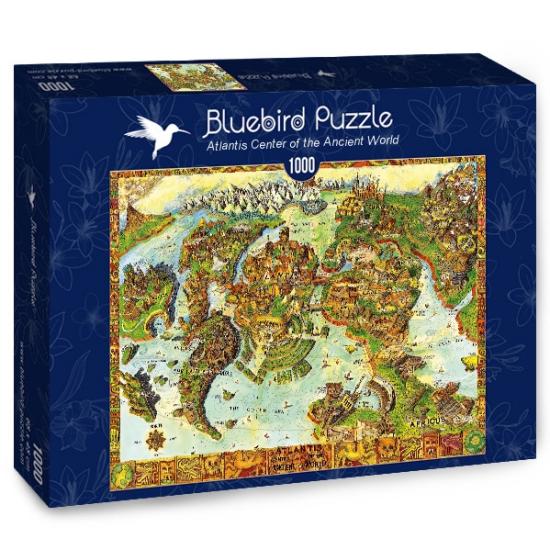 Puzzle Bluebird Atlantis Centro del Mundo Antiguo de 1000 Pieza Puzzle Bluebird Atlantis Centro del Mundo Antiguo de 1000 Pieza