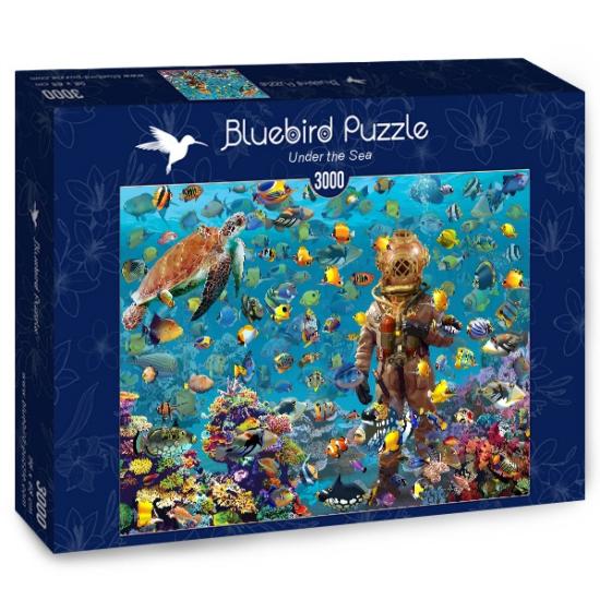 Puzzle Bluebird Bajo del Mar de 3000 Piezas