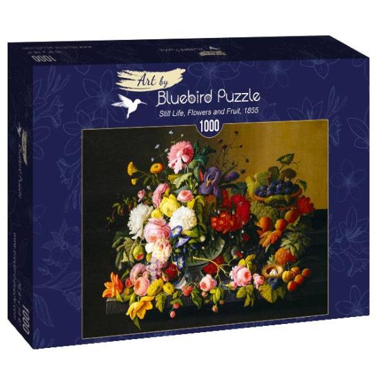 Puzzle Bluebird Bodegón, Flores y Frutas de 1000 Piezas Puzzle Bluebird Bodegón, Flores y Frutas de 1000 Piezas