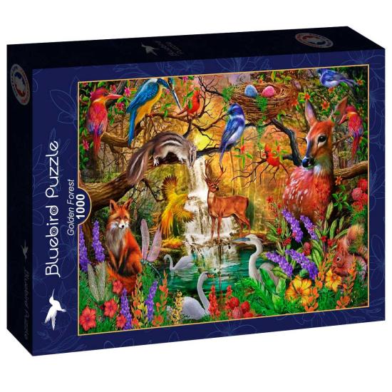 Puzzle Bluebird Bosque Dorado de 1000 Piezas Puzzle Bluebird Bosque Dorado de 1000 Piezas