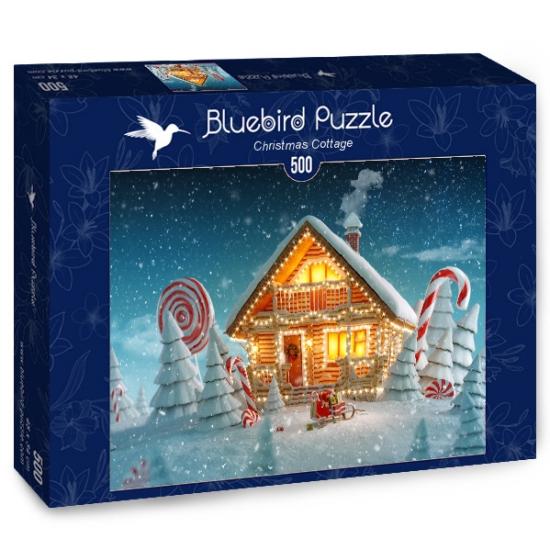 Puzzle Bluebird Cabaña de Navidad de 500 Piezas Puzzle Bluebird Cabaña de Navidad de 500 Piezas