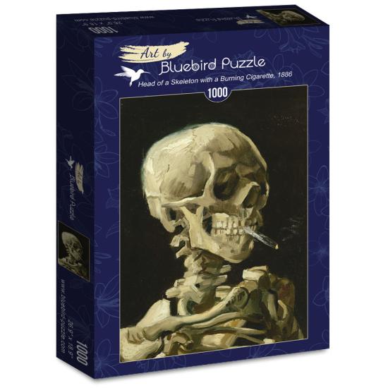 Puzzle Bluebird Cráneo con Cigarro Encendido de 1000 Piezas Puzzle Bluebird Cráneo con Cigarro Encendido de 1000 Piezas