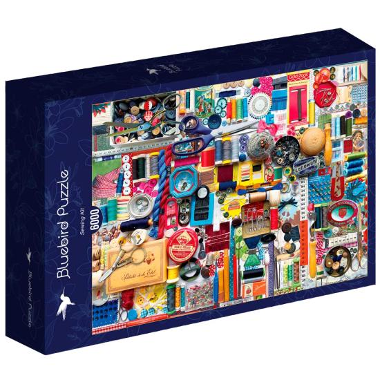 Puzzle Bluebird Caja de Costura de 6000 Piezas