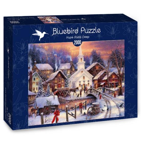 Puzzle Bluebird Camino de la Esperanza Profunda de 2000 Piezas
