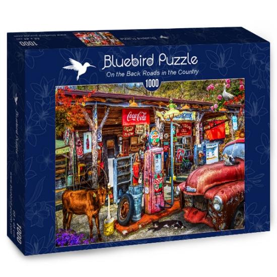 Puzzle Bluebird Carreteras Secundarias del País de 1000 Piezas
