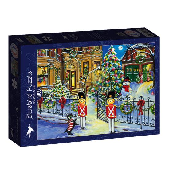Puzzle Bluebird Casa de Navidad de 1000 Piezas