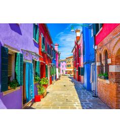 Puzzle Bluebird Casas de Colores, Burano de 500 Piezas