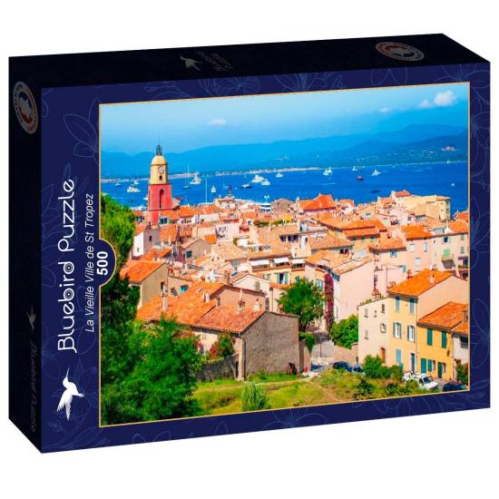 Puzzle Bluebird Casco Antiguo de St Tropez de 500 Piezas Puzzle Bluebird Casco Antiguo de St Tropez de 500 Piezas