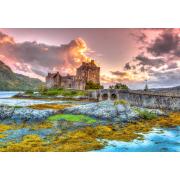 Puzzle Bluebird Castillo de Eilean Donan, Escocia de 1000 Pzs