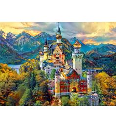 Puzzle Bluebird Castillo de Neuchswanstein de 1000 Piezas