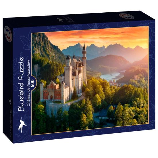 Puzzle Bluebird Castillo de Neuschwanstein de 500 Piezas