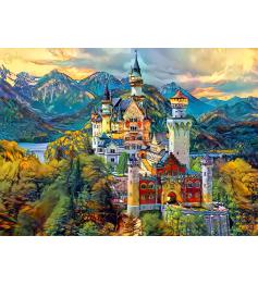 Puzzle Bluebird Castillo de Neuschwanstein de 6000 Piezas