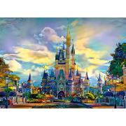 Puzzle Bluebird Castillo Disney World Orlando de 1000 Piezas