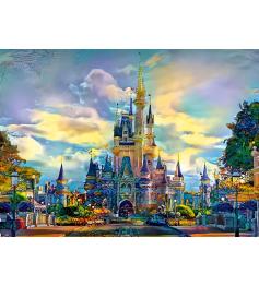 Puzzle Bluebird Castillo Disney World Orlando de 1000 Piezas