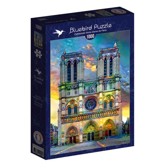 Puzzle Bluebird Catedral de Notre Dame, París de 1000 Piezas Puzzle Bluebird Catedral de Notre Dame, París de 1000 Piezas