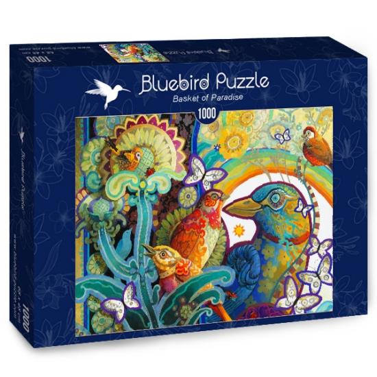 Puzzle Bluebird Cesta del Paraiso de 1000 Piezas Puzzle Bluebird Cesta del Paraiso de 1000 Piezas