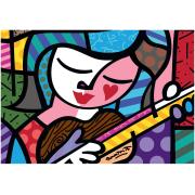 Puzzle Bluebird Chica con Guitarra de 1000 Piezas