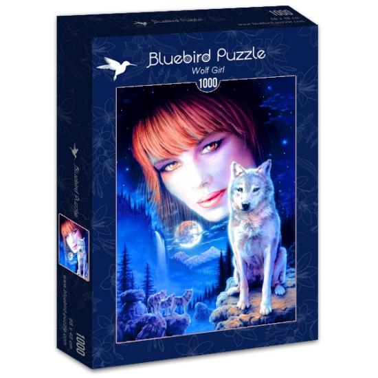 Puzzle Bluebird Chica Lobo de 1000 Piezas